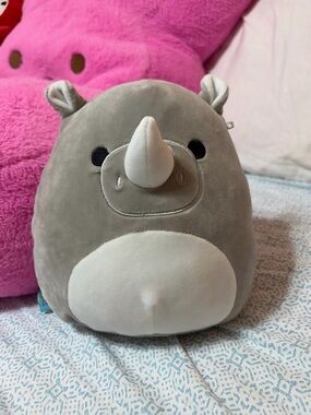 Irving the Rhino Squishmallow